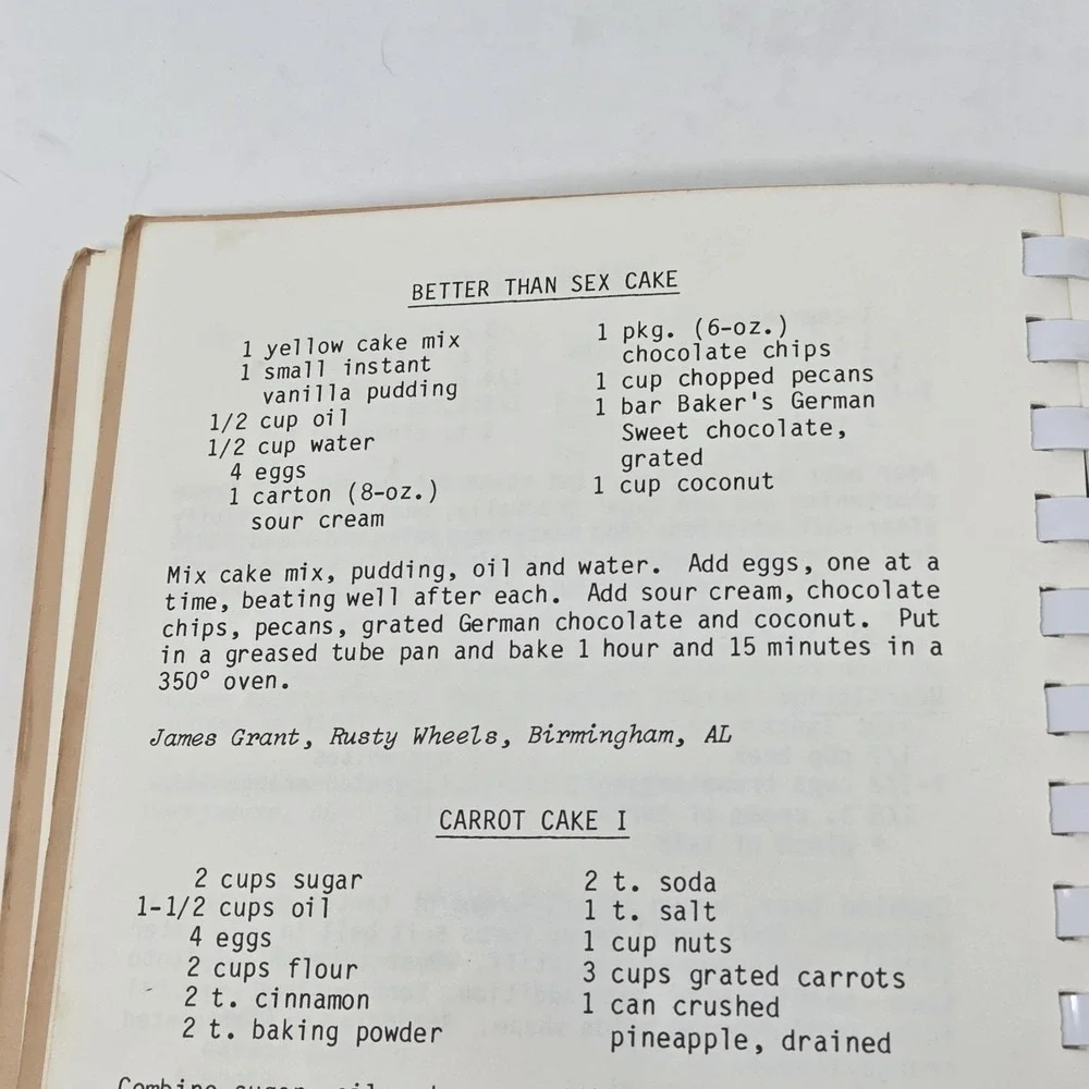 Vintage Taste Southern Cooking Recipe Book 1985 National Square Dance Convention